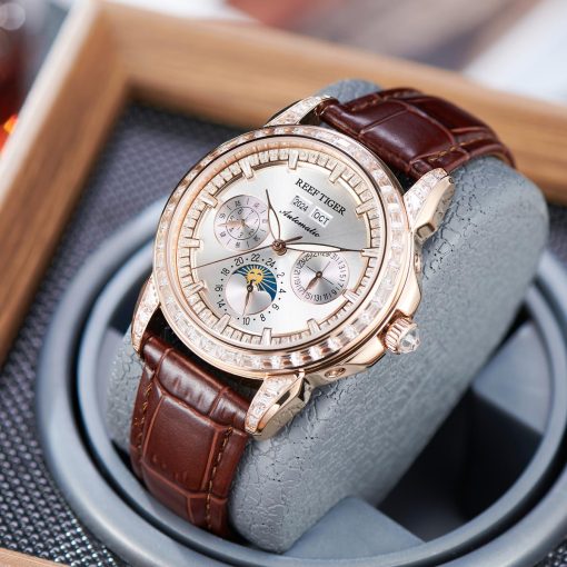 Đồng Hồ Reef Tiger RGA1988-PWSD MoonPhase