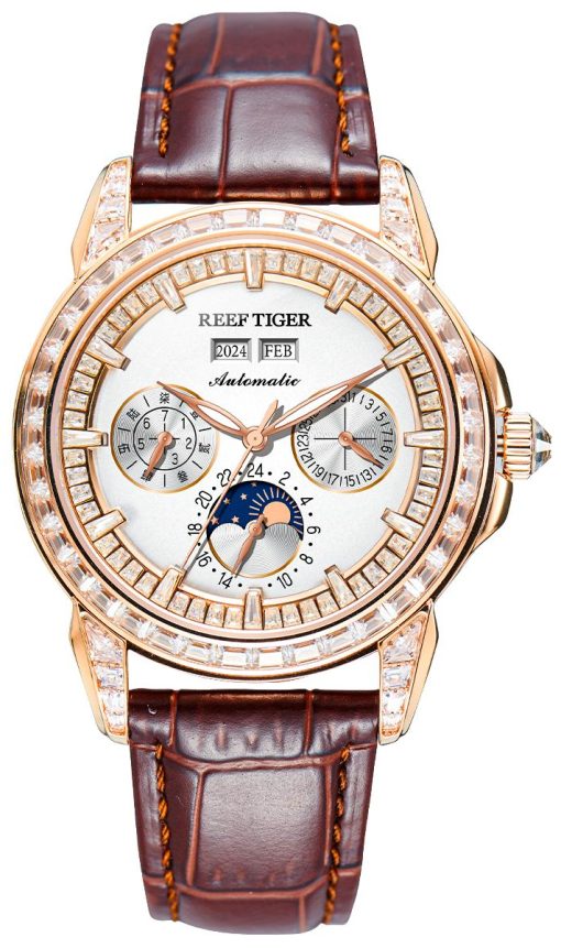 Đồng Hồ Reef Tiger RGA1988-PWSD MoonPhase