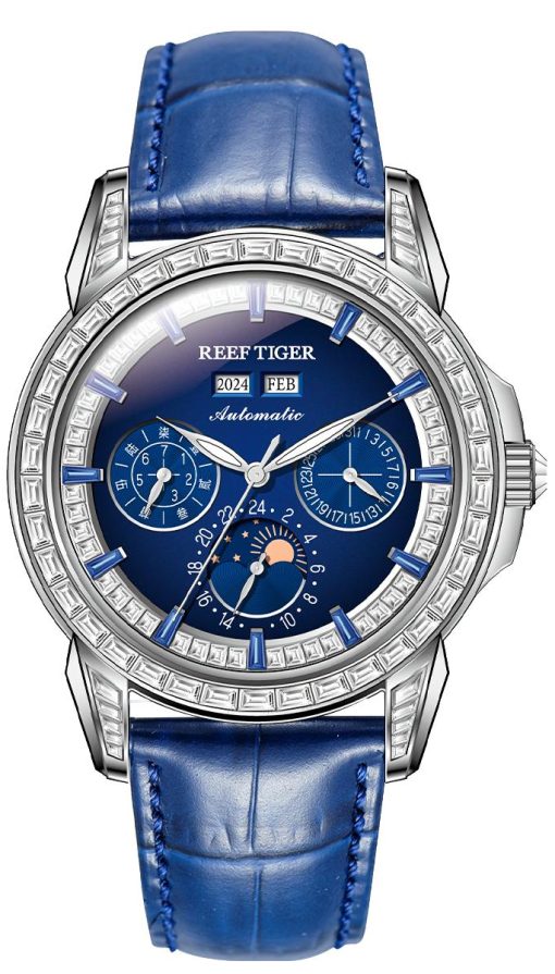 Đồng Hồ Reef Tiger RGA1988-YLLSD MoonPhase